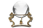 socle pour boule de cristal