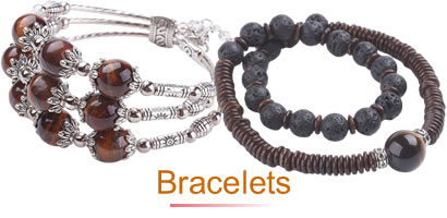 Bracelet en pierre naturelle fine - aromasud